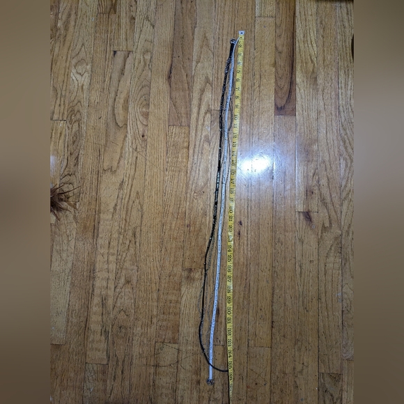 BKE Buckle Leather Chain Inspirational Wrap Bracelets White Black OS - Picture 7 of 8